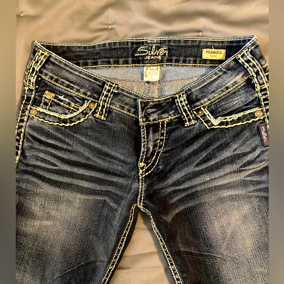 Silver Jeans Frances W27/L33 - Picture 2 of 9